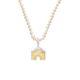 Customizable Nuba Charm Pearl Necklace