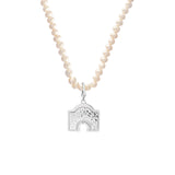 Customizable Nuba Charm Pearl Necklace