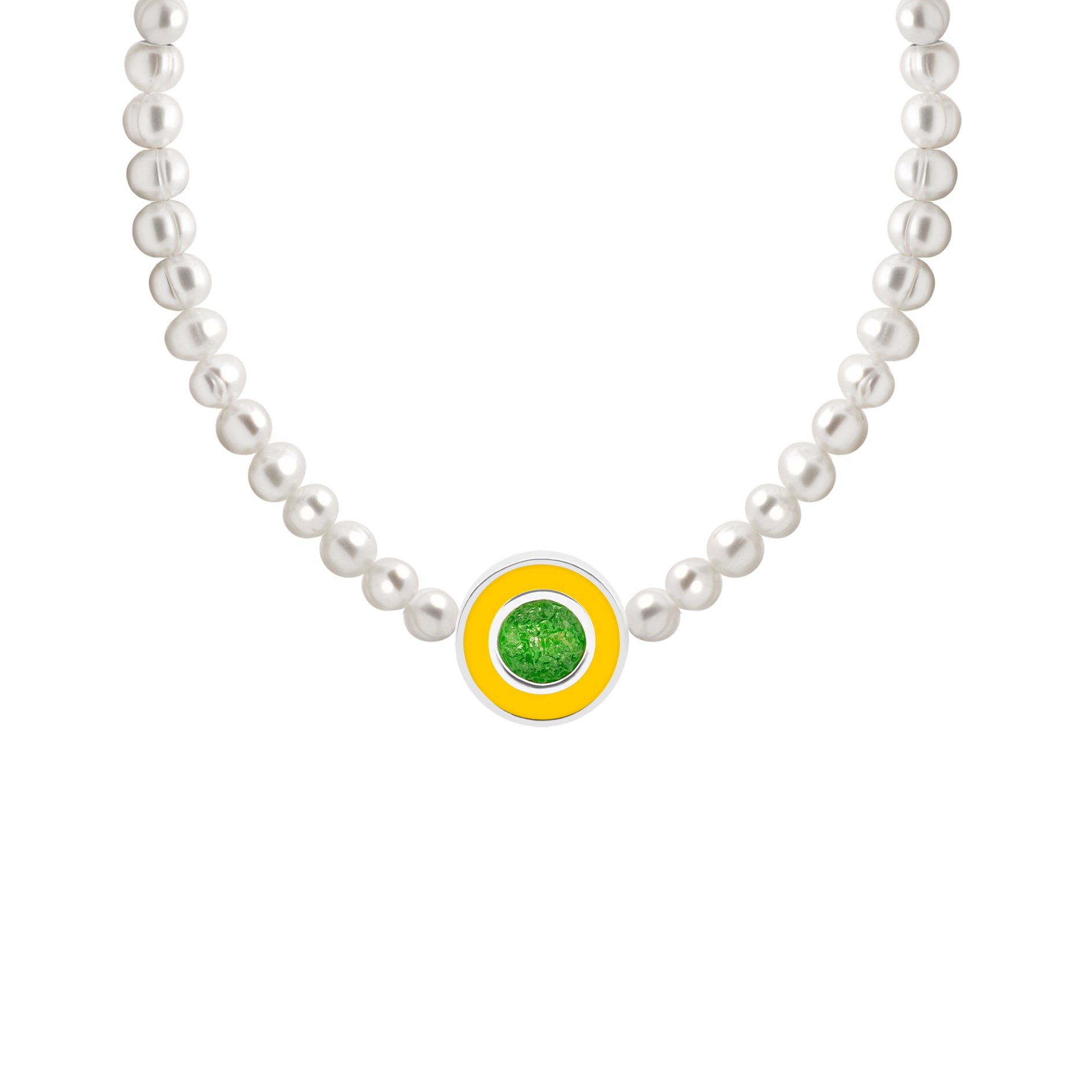 Lemon-Mint Slush Necklace