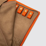 Orange Akeela Travel Jewelry Wallet