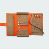 Orange Akeela Travel Jewelry Wallet