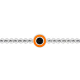 Papaya Slush Silver Bracelet