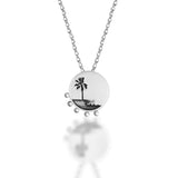 Palm Tree Necklace
