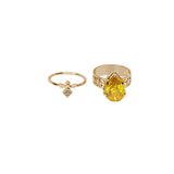 Honey Drip Ring Set