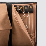 Black Akeela Travel Jewelry Wallet