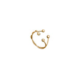 Golden Traveling Speck Ring
