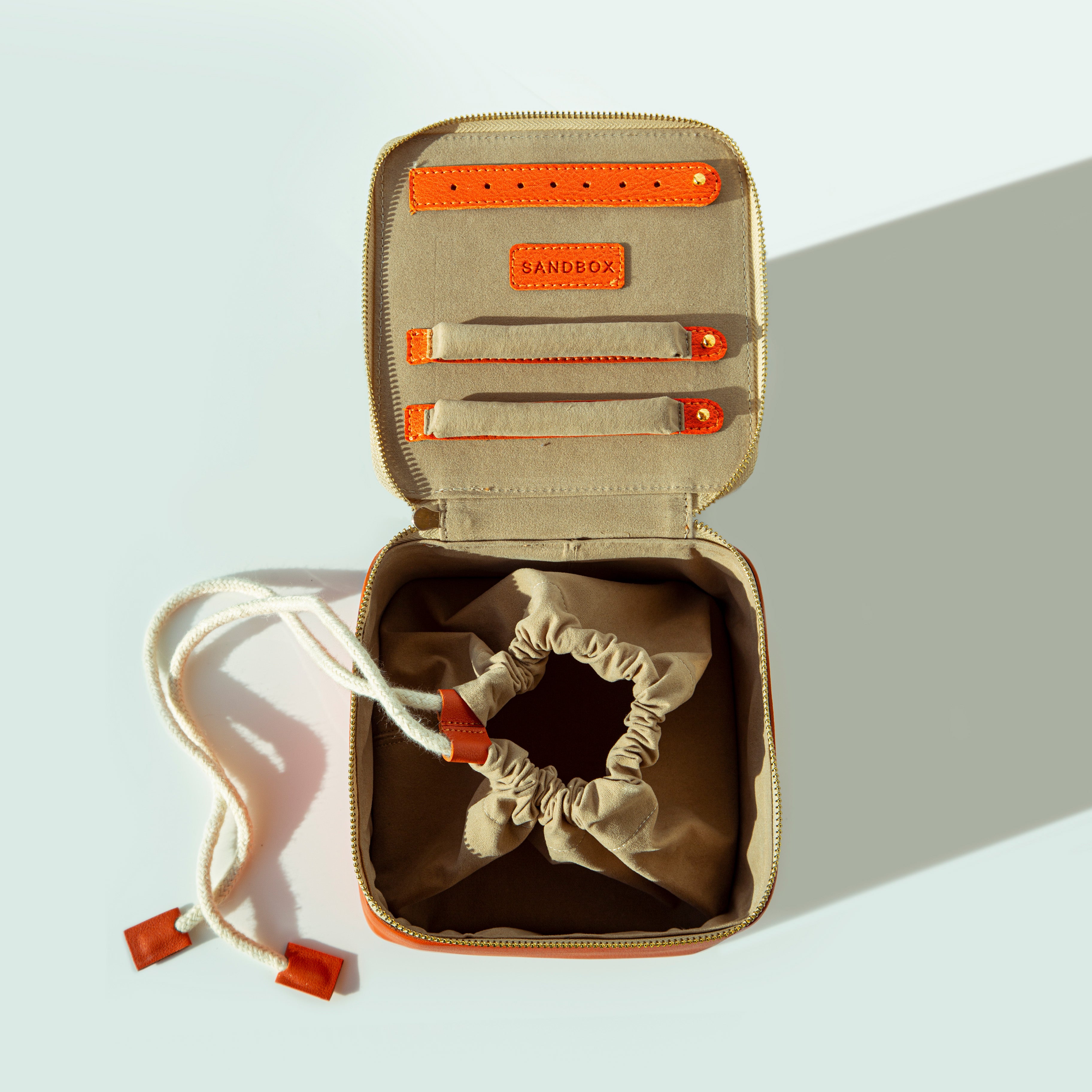 Akeela Travel Jewelry Box Set (Orange)