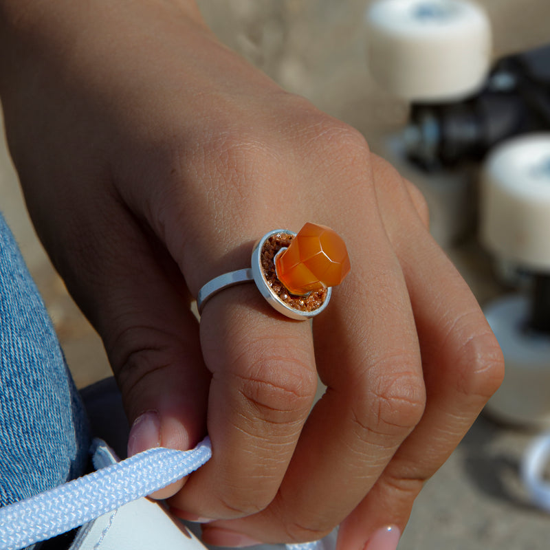 Orange Delight Ring Pop