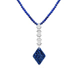 Amazigh Lapis Statement Necklace