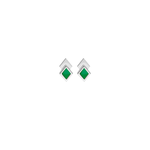 Mosaic Stud Earrings