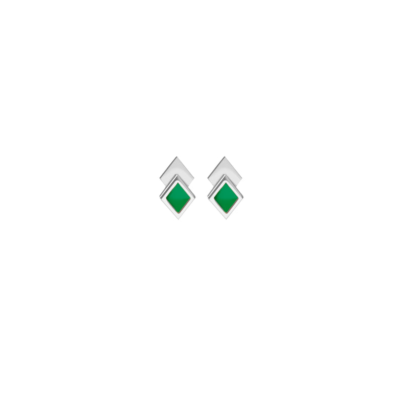 Mosaic Stud Earrings