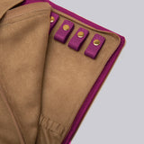 Fuschia Akeela Travel Jewelry Wallet