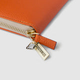 Orange Mini Jewelry Wallet