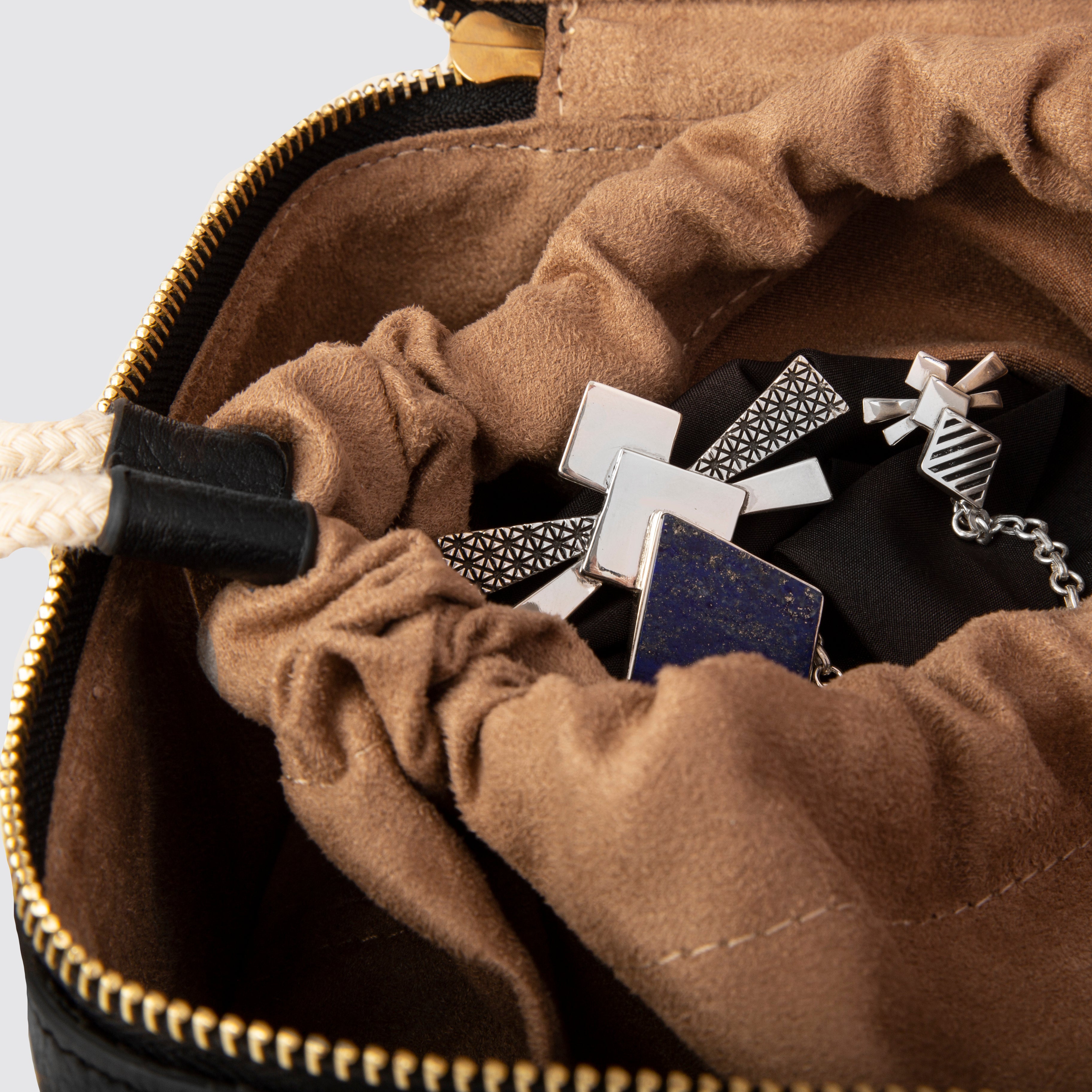 Akeela Travel Jewelry Box Set (Black)